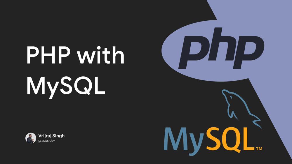 PHP with MySQL Cover Image