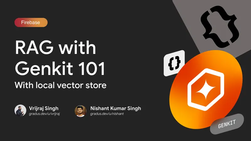 Retrieval Augmented Generation (RAG) with Genkit Cover Image