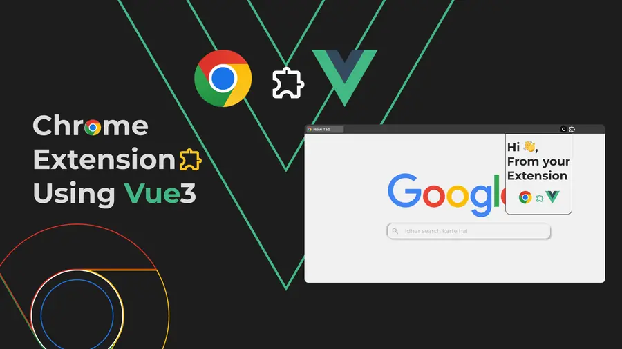 Chrome Extension Using VueJS Cover Image