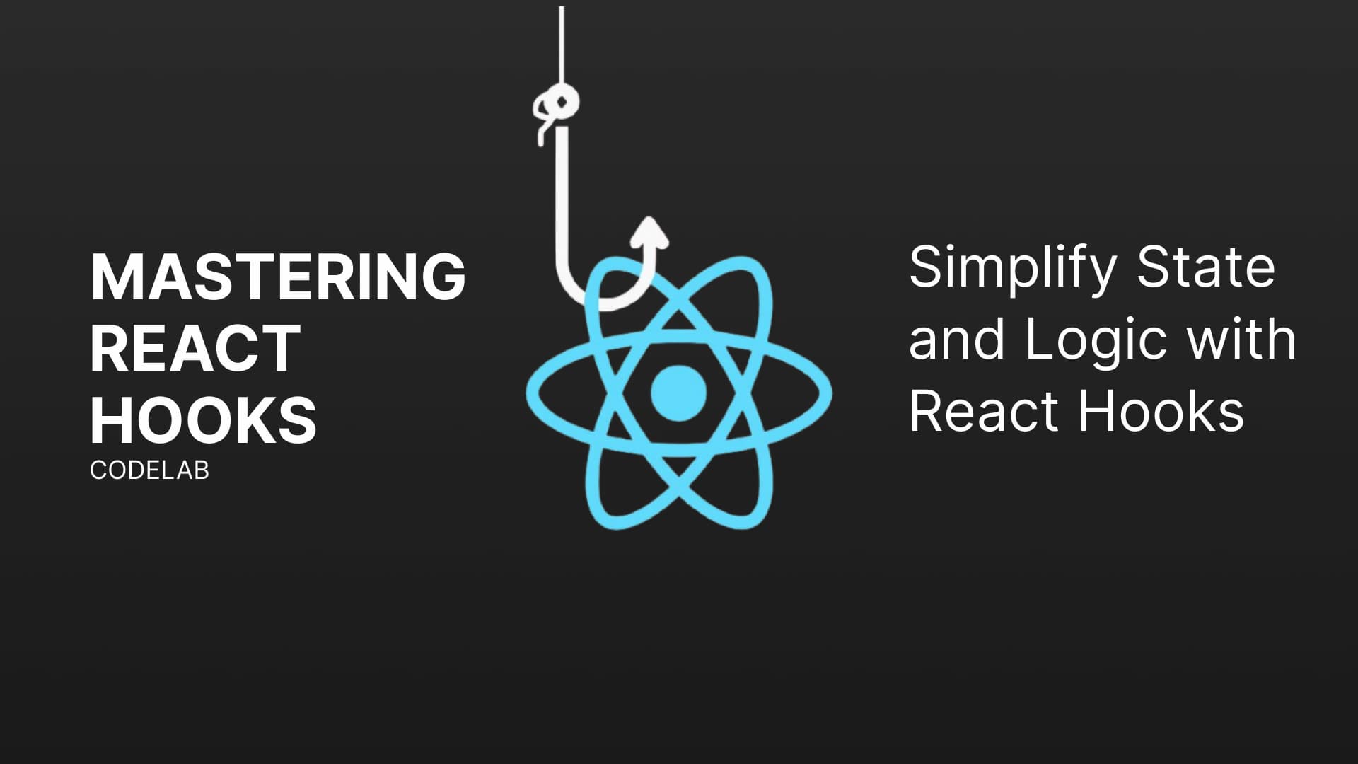 Mastering React Hooks: A Beginner's Guide Cover Image