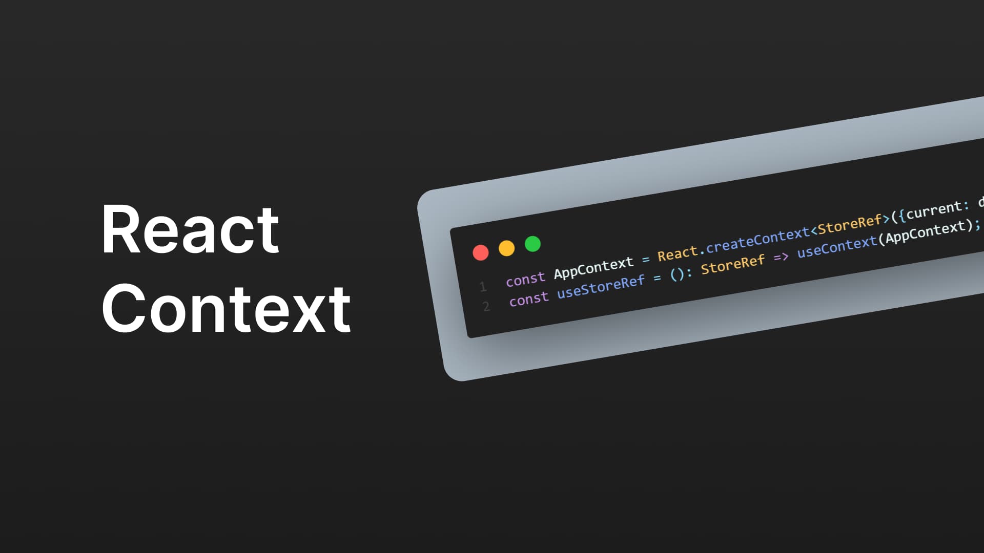 React Context Essentials Cover Image