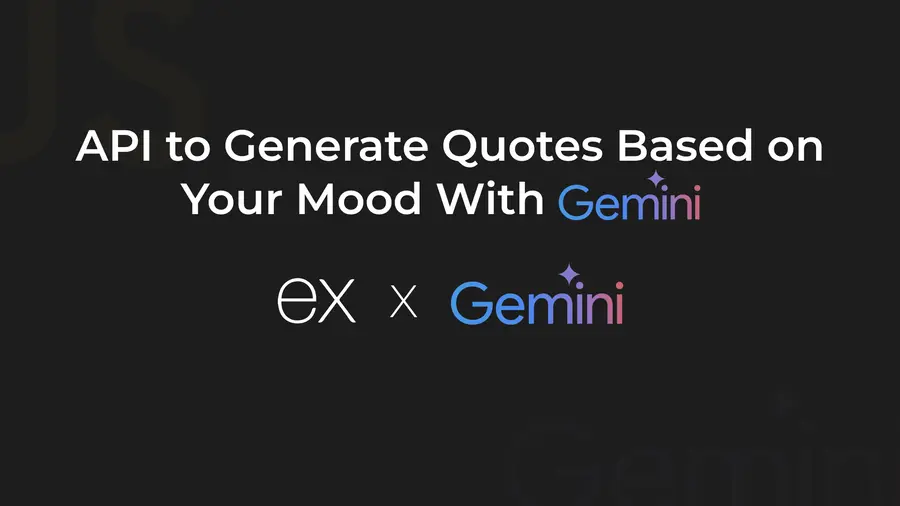 Building an Express API to Generate Quotes with Gemini AI Cover Image