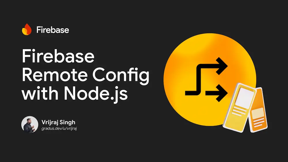 Firebase Remote Config with Node.js Cover Image
