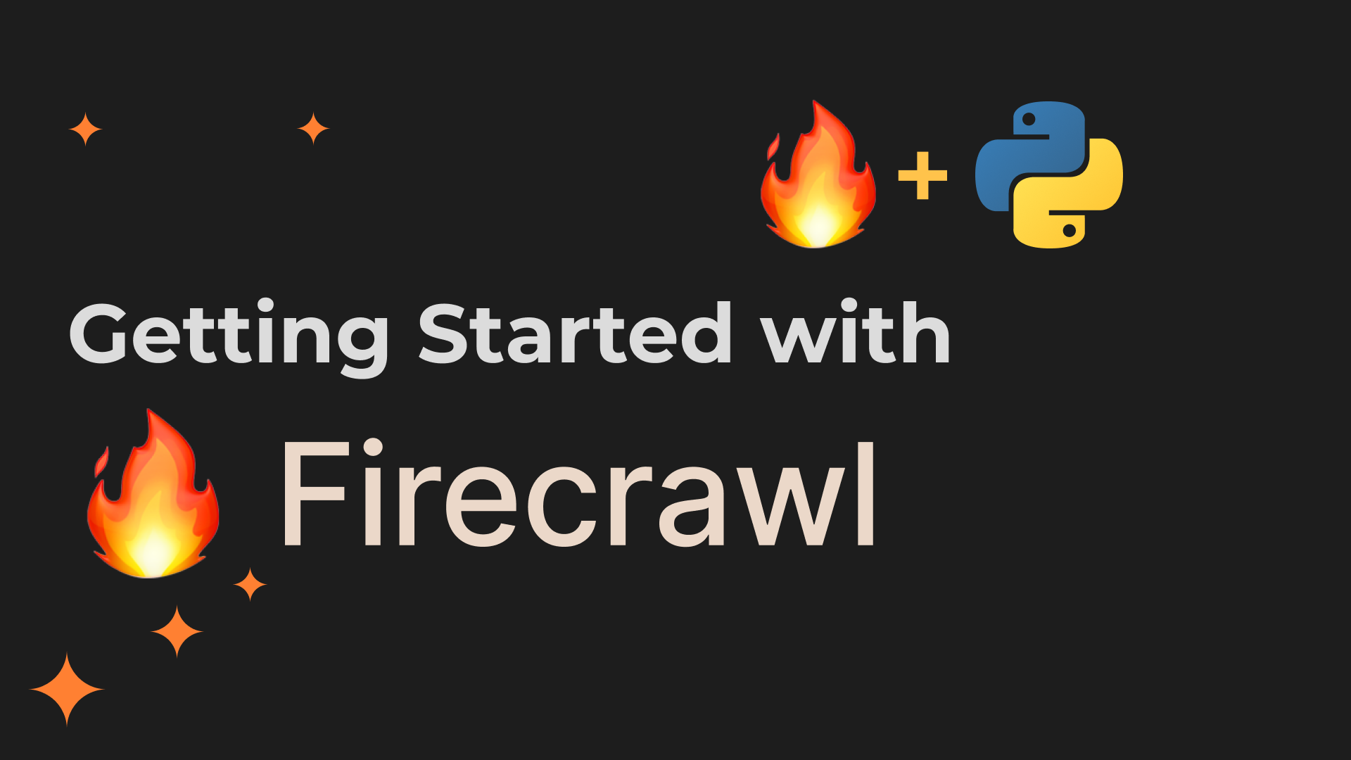 Getting Started with Firecrawl: Simple Web Scraping & Crawling Cover Image