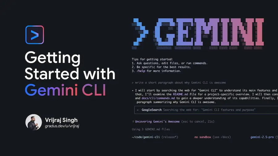 Getting Started with Gemini CLI Cover Image