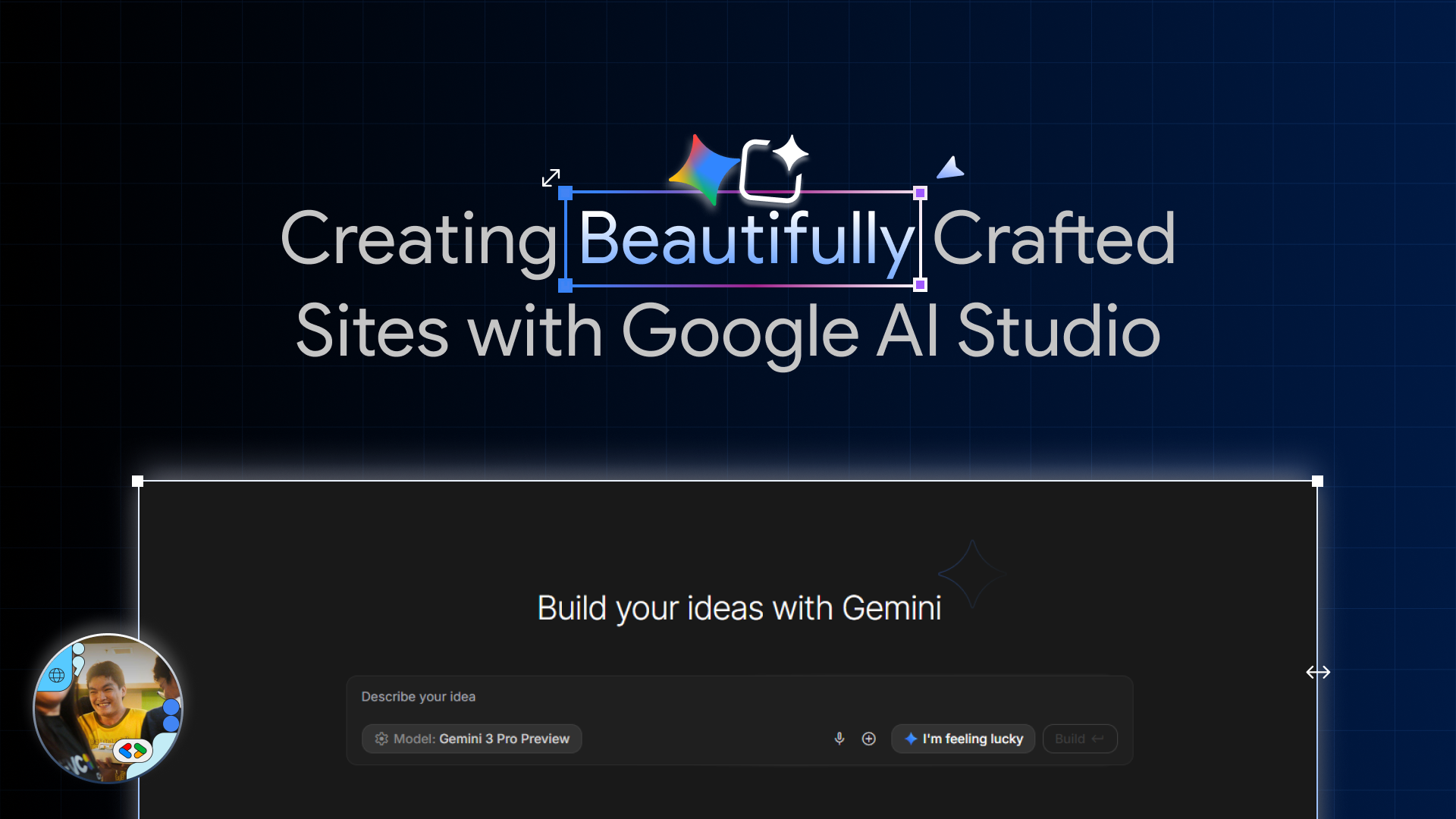 Creating Beautifully Crafted Sites with Google AI Studio Cover Image