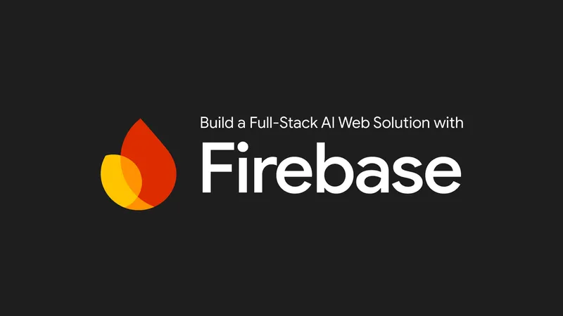 Build a Full-Stack AI Web Solution with Firebase Cover Image