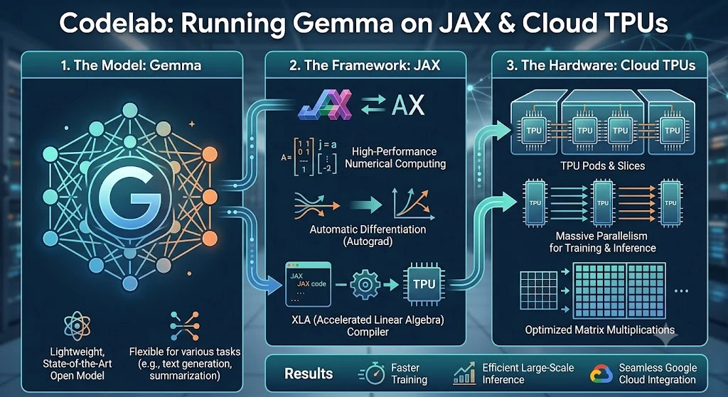 Running Gemma on JAX and TPUs Cover Image
